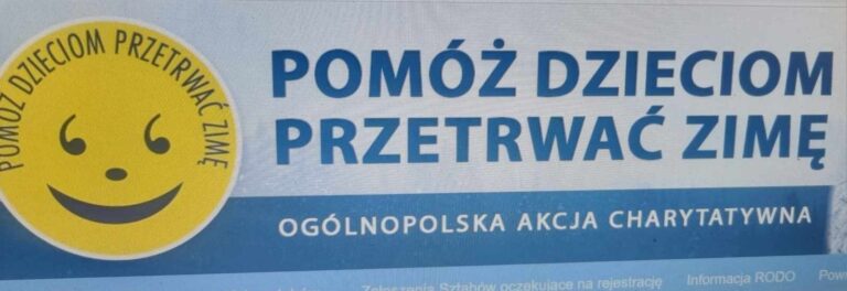 Read more about the article POMÓŻ DZIECIOM PRZETRWAĆ ZIMĘ